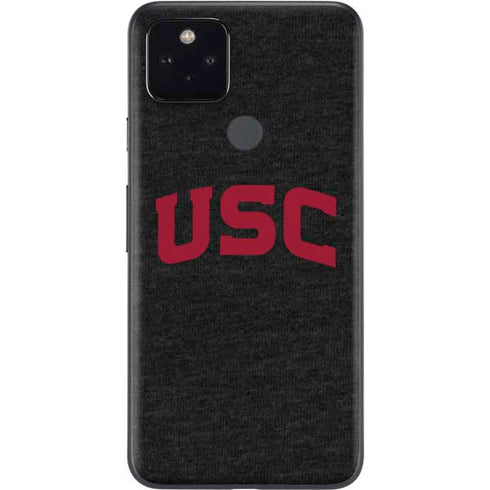 University of Southern California USC Bold Logo Google Pixel 5a Skin